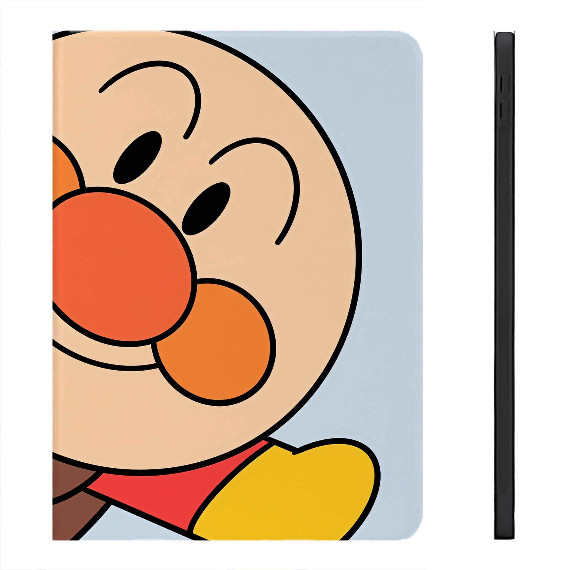 （画像用） アンパンマン Anpanman IPadケース ペンホルダー付き ブックスタイルデザイン